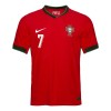 Maillot de Supporter Portugal Ronaldo 7 Domicile Euro 2024 Pour Enfant